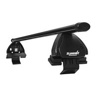Summit SUP-018 Premium Multi Fit Roof Bars, Black Steel, Set of 2