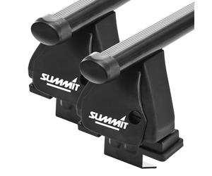 Summit SUP-037 Premium Steel Multi-Fit Roof Bars 115cm - VW Golf MK4, Bora, Plain Roof 1.15m