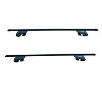 Kia Rio Estate 2000-2005 Premium Square Steel Roof Bars for Open Rail - SUMMIT