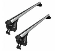 Summit SUP-965D Premium Vehicle Specific Railing Roof Bars - Aluminium, Locking, Set of 2