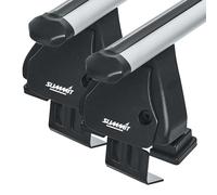 Summit SUP-A066 Premium Aluminium Multi-Fit Roof Bars 130cm - VW Golf MK7, Seat Leon, Peugeot 208, Plain Roof 1.30m