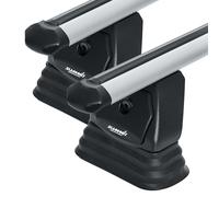 Summit SUP-A102 Premium Aluminium Multi-Fit Roof Bars 115cm - Ford Transit, Renault Kangoo, Fixed Point 1.15m