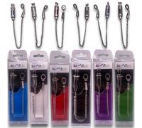 Summit Tackle Colosseum adj bobbin kit STAINLESS STEEL Carp Fishing Indicator (Red Bobbin Kit)