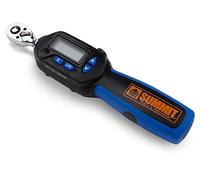 Summit Tools Digital Torque Wrench with 3/8-inch DR and 1.11-22.12 ft-lbs Torque Range, Buzzer and Sequential LED, 0.01 ft-lb Res. with ±3% Tolerance, Certificate of Calibration (WSP3-030CN)