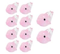 SUMMITDRAGON 10pack Realistic Moving Floating Colorful Fish Ornaments Aquariums Decoration Fish Tanks Accessories Unique Aquariums Atmospheres