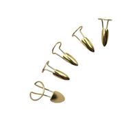 SUMMITDRAGON 5 Pack Multifuntional Nails Rings Easy To Wear Manicure Jewelry Finger Tip Rings For Theme Parties And Nightclubs Nail Accessory Jewelry