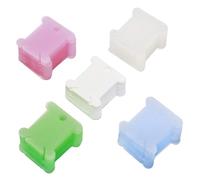 SUMMITDRAGON 50Pcs Thread Bobbins Floss Bobbins Embroidery Thread Organiser 1.37x1.49in Winder Floss Winders Embroidery Winders Cardboard Winder