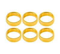 SUMMITDRAGON 6Pcs Darts Wing Tail Protector For Steel Soft Tip Darts Flight Entertainment Toy Aluminum Alloy Flight Saver Stabilizers