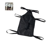 SUMMITDRAGON Adjustable Goat Breeding Control Apron Anti-Mating Skirt For Sheep & Livestock Black/Blue Ventilated Animal Breeding