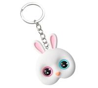 SUMMITDRAGON Anime Bunnies Keychain Resin Keychain Cute Backpack Pendants Charm Cartoon Jewelry Defensed