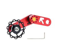 SUMMITDRAGON Bicycles Chain Tensioner Folding Bike Single Speed Converter Adjustable Chain Guide Cycling Accessories Enduring Folding Bike Aluminum Alloys Bicycles Single Speed Adjuster Converter