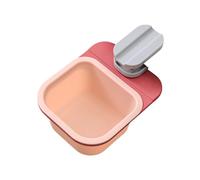 SUMMITDRAGON Black Rotating Desktop Waste Bin Feature Simple Open Close Mechanism Desk Waste Bin For Kitchen And Desk Organization Space Saving Clip On Design