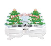 SUMMITDRAGON Christmas Glasses Fancy New Year Party Eyeglasses Photo Props Celebration Party New Year Eve Party Decors Light Up Glasses For Kids
