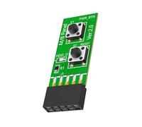 SUMMITDRAGON Computer Technician 10Pin Motherboards Tester Switching Board Adapter With Restarts Button Troubleshooting PC Button