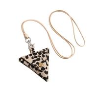 SUMMITDRAGON Elegant Sturdy Leather Necklace Wallet for Earbud and Coin Storage Practical Designs for Everyday Convenience Use Everyday Travel Necklace