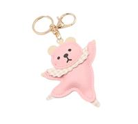 SUMMITDRAGON Fashionable Ballet Bear Keychain Ballet Dancing Bag Pendant Keychain Accessory Adds Fun To Everyday Outfits Scarf