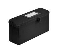 SUMMITDRAGON Folding Trading Card Deck Storage Box Graded Card Storage Bag Container Collectible Game Collectors With 3 Dividers Trading Bag Organizers Gathering Toy Container
