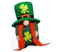SUMMITDRAGON Gnomes Plush Dolls Decoration For Patricks Day Irish Festival Leprechaun Scandinavian Swedish Tomte Elves Figure Toy Patricks Day Gnomes Dolls