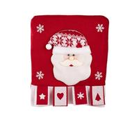 SUMMITDRAGON Holiday Chair Protectors Christmas Pattern Safe For Kids Pet And Festival Atmospheres Christmas Chair Cover With