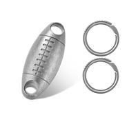 SUMMITDRAGON Metal Alloys Quickly Release Keychain 360 Degree Rotation Buckle Double End Swivels Clip Push Pull Buckle Heavy Duty Holder Clip