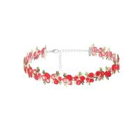 SUMMITDRAGON Multipurpose Lace Necklace Choker With Delicate Florals Designs Jewelry Accessory For Trendy Feminine Elegant Charm Fashion Accessory