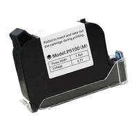SUMMITDRAGON PS100 Black Inkjet Cartridge For Handheld Printers Quick Dry And Strong Adhesion Multiple Surfaces Compatible Not Encrypted Printers