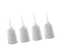 SUMMITDRAGON Set Of 4 Squeeze Bottles Glues Dispenser Nozzle Bottle For Glues Oil And Wash Needs In Crafting Wash