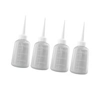 SUMMITDRAGON Set Of 4 Squeeze Bottles Glues Dispenser Nozzle Bottle For Glues Oil And Wash Needs In Crafting Wash