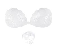 SUMMITDRAGON Sticky Backless Push Up Bras Strapless Selfs Adhesive Bra Reusable Silicone Invisible Lifting for Womens Invisible Breast Lift Tape Sticky Push Up Bra