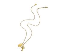SUMMITDRAGON Stylish Oval Necklace Fashion Neck Jewelry Formal Occasion Jewelry Suitable For Women Featuring A Star Pendant Stainless Steel Necklace