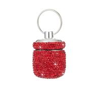 SUMMITDRAGON Travel Organizers Keychain Case Aluminum Alloy Medication Case Small Box for Woman and Man