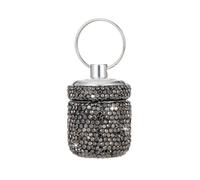 SUMMITDRAGON Travel Organizers Keychain Case Aluminum Alloy Medication Case Small Box for Woman and Man