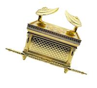 SUMMITDRAGON Unique Israeli Cabinet Ornament Ark Of The Covenant Replicas Model Statue Israel Cultural Sculpture Spiritual Decors