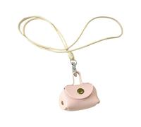 SUMMITDRAGON Versatile PU Leather Long Necklace Bag Pendant Neck Jewelry For Stylish Women Seeking A Touch Of Luxury And Comfort Trendy Women's Necklace