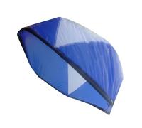 SUMMITDRAGON Windsurfing Sail Replacement Foldable Downwind Kayak Sail Portable Kayak For Boats Sailboats Canoes Enduring Foldable Boats