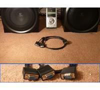 SummitLink Replacement Control Pod Y Splitter Cable Compatible for Logitech Z-5500 Z5500 Dual Subwoofer System