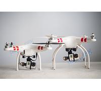 SummitLink White Tall Extended Landing Gear for DJI Phantom 1 2 Vision Wide and High