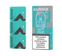 Summo Ultra 1 Pro Replacement Pods - 3 pack - 0.6 ohm / 1.2 ohm, Side-Fill, RDTL and MTL Vaping, For Summo Ultra 1 Pro Kit - No Nicotine