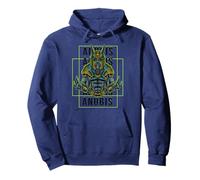 Summon The Ancient Power of Anubis Egyptian God Warrior Pullover Hoodie