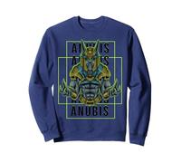 Summon The Ancient Power of Anubis Egyptian God Warrior Sweatshirt