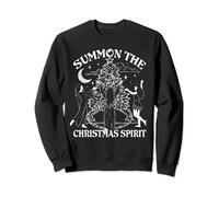 Summon The Christmas Spirit - Spread Holiday Magic Sweatshirt