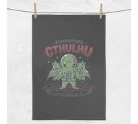 Summoning Cthulhu Tea Towel