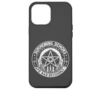 Summoning Demons Bad Decisions Satanic Witchcraft Pentagram Case for iPhone 12 Pro Max