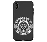 Summoning Demons Bad Decisions Satanic Witchcraft Pentagram Case for iPhone XS Max