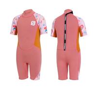Summshall Kids Wetsuit - 2mm Neoprene Thermal Shorty Swimsuit for Boys Girls Toddler | Flexible, Warm, UPF50+Sun Protection for Swimming, Surfing, Water Park, Beach Water Sports