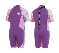 Summshall Kids Wetsuit - 2mm Neoprene Thermal Shorty Swimsuit for Boys Girls Toddler | Flexible, Warm, UPF50+Sun Protection for Swimming, Surfing, Water Park, Beach Water Sports
