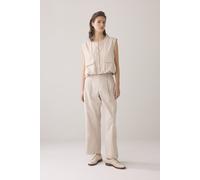 Summum Woman Cocoon Chino Pant Lt Wt Aurora Twill Pebble Beige size 38 | Formal Pants Outlet | Women | Brown 38