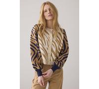 Summum Woman Knitted Jacket Jacquard Viscose Polyamide Knit Multicolour size S | Light Jackets Outlet | Women S