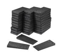 SUMNACON 60 Packs Plastic Composite Shims Leveling Wedges, Heavy Duty Furniture Leveler Door Window Shim and Wedge Furniture Appliance Leveling Shim Supporting Pad