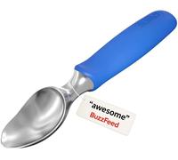 SUMO Ice Cream Scoop - Heavy Duty Stainless Steel Icecream Scooper, Comfortable Non-Slip Grip Handle, Dishwasher Safe for Easy Cleaning, Blue